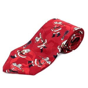 Santa Sports Themed Neck Tie